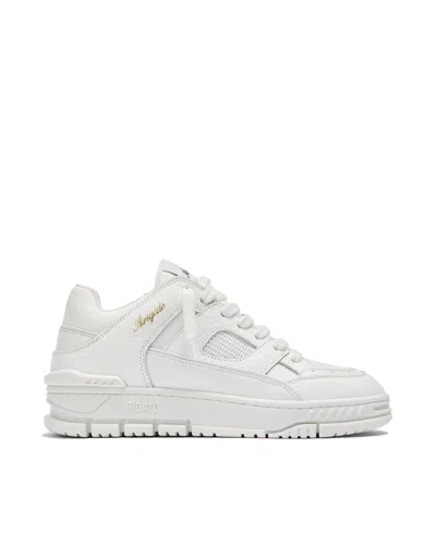 Axel Arigato Area Leather And Recycled Polyester Low-top Trainers In White