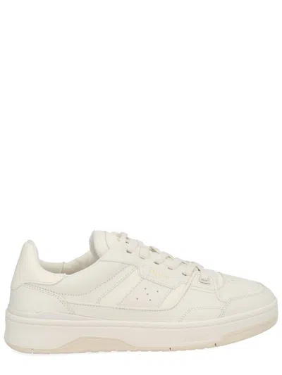 Axel Arigato Clay Beige Sneakers With Suede Panels And Logo Patch On The Tongue In Leather Man In White