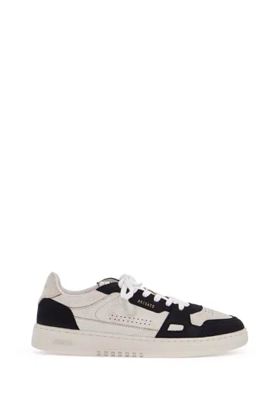 Axel Arigato Sneaker Dice Lo Beige And Black In Leather And Suede With Recycled Materials Men In Cream