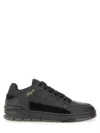 Axel Arigato Low-top Sneakers With Suede Accents And Gold Branding In Black