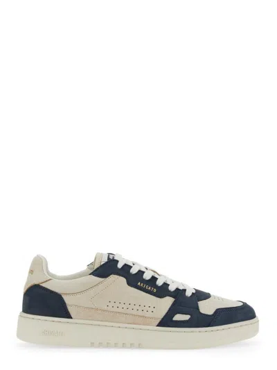 Axel Arigato Panel Perforated Rubber Sole Sneaker In Blue