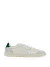 Axel Arigato Bi-material Leather Sneakers In White