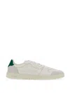 Axel Arigato Bi-material Leather Sneakers In White