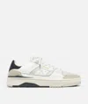 Axel Arigato Clay Sneaker Sneakers In White Suede And Leather