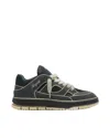 Axel Arigato Area Lo Sneaker Sneakers In Black Suede In Multi