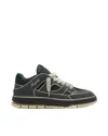 Axel Arigato Area Lo Sneaker Sneakers In Black Suede In Multi