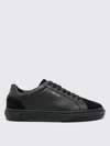 Axel Arigato Round Toe Low-top Rubber Sole Sneakers In Black