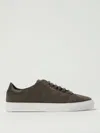 Axel Arigato Suede Low-top Sneakers Round Toe Rubber Sole In Brown