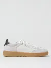 Axel Arigato White Leather And Suede Sneakers Dice T-toe With Recycled Materials In White