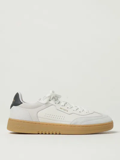Axel Arigato Dice T-toe White Low Top Sneakers With Logo Patch On The Tongue And Logo Lettering On The Rear In Le