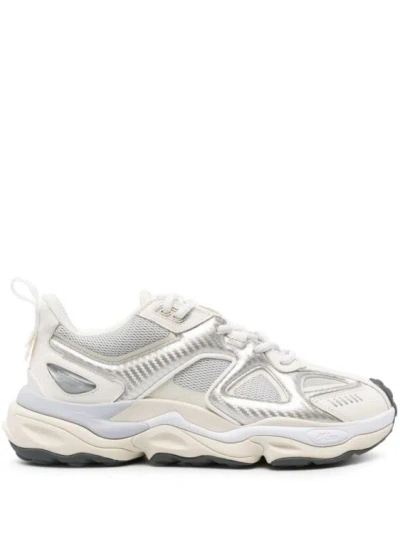Axel Arigato Silver & Off-white Satellite Sneakers