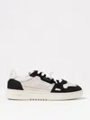 Axel Arigato White Black Round Toe Sneakers In Beige