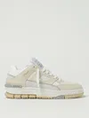 Axel Arigato Area Lo Sneaker Sneakers In Beige Leather In White