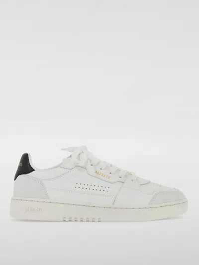 Axel Arigato White & Black Dice Lo Sneakers In Weiss