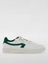 Axel Arigato Dice-a Panelled Leather And Suede Low-top Trainers In Weiss