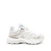 Axel Arigato Sphere Running Multicolor Sneakers With Chunky Sole And Logo On Tongue In Leather And Fabric Blend W In Beige