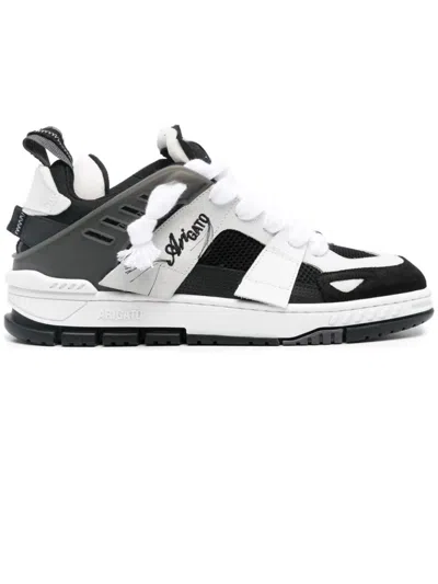 Axel Arigato Area Sneakers In Black/ White