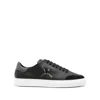 Axel Arigato Clean 90 Triple B Bird Leather Sneakers In Black
