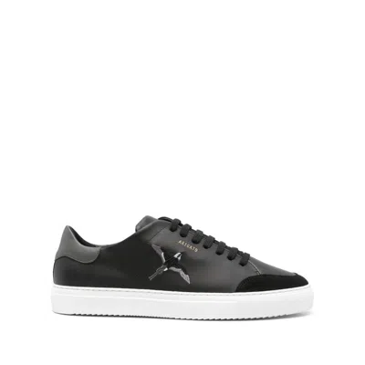 Axel Arigato Clean 90 Triple B Bird Leather Sneakers In Black