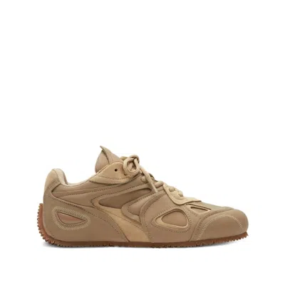 Axel Arigato Slow Runner Cutout Sneakers In Brown