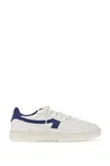 Axel Arigato Dice-a Leather Sneakers In White Blue (white)