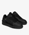 Axel Arigato Low-top Sneakers With Suede Accents And Gold Branding In Black
