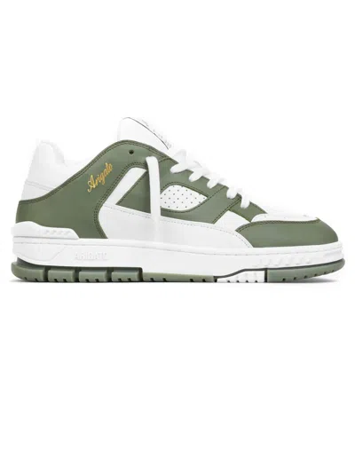 Axel Arigato Sneakers Green In White/dk Green