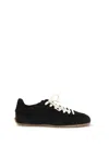 Axel Arigato Daze Runner Black Sneaker With Logo On The Tongue And Grooved Sole In Suede Man In Multi