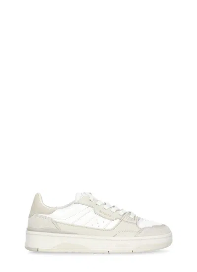 Axel Arigato Casual Low Top Sneakers With Logo Tab In Neutral