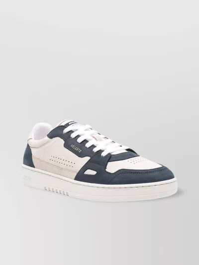 Axel Arigato Sneakers Perforated Detailing Contrast Panels Rubber Sole