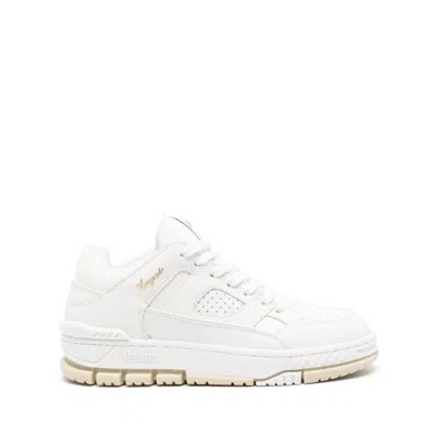 Axel Arigato Perforated Round Toe Sneaker With Recycled Dustbag In White