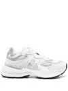 Axel Arigato Marathon Ghost Runner White Low Top Sneakers With Reflectivce Details In Leather Blend Woman In White