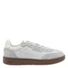 Axel Arigato Suede Round Toe Sneakers With Rubber Sole In Gray