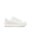 Axel Arigato Modern Casual Sneakers Featuring Perforated Design In White