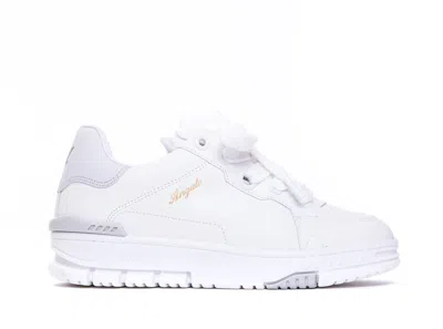 Axel Arigato White And Grey Area Haze Sneaker
