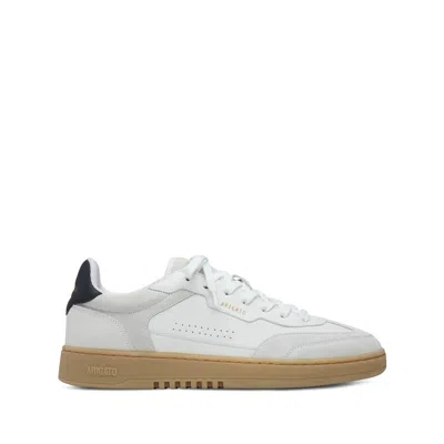 Axel Arigato Dice T-toe White Low Top Sneakers With Logo Patch On The Tongue And Logo Lettering On The Rear In Le