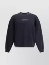 Axel Arigato Soft Cotton Loop Sweatshirt With Iconic Monogram In Blue