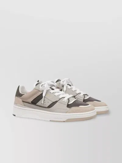 AXEL ARIGATO SOLE SNEAKERS PANELLED PERFORATED TOE