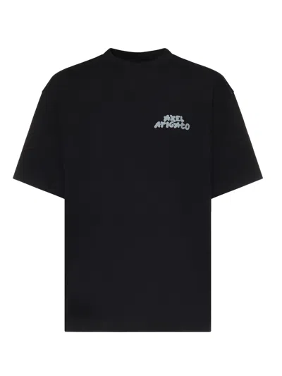 Axel Arigato Soren Cotton T-shirt In Black