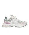 Axel Arigato White & Green Sphere Runner Sneakers In White