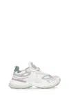 Axel Arigato Marathon Ghost Runner White Low Top Sneakers With Reflectivce Details In Leather Blend Woman In White