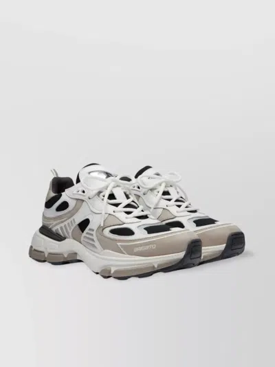 AXEL ARIGATO "SPHERE RUNNER" SNEAKERS WITH CONTRAST ACCENTS AND MESH PANELS