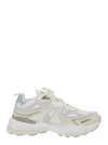 Axel Arigato Sphere Running Multicolor Sneakers With Chunky Sole And Logo On Tongue In Leather And Fabric Blend W