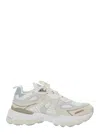 Axel Arigato Sphere Running Multicolor Sneakers With Chunky Sole And Logo On Tongue In Leather And Fabric Blend W In Multicolor