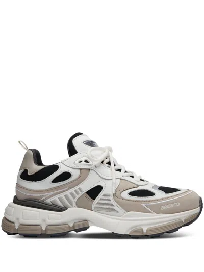 Axel Arigato Sphere Runner Low-top Suede And Leather Sneakers In Multi