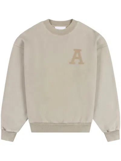 Axel Arigato State Washed Sweatshirt In Neutrals