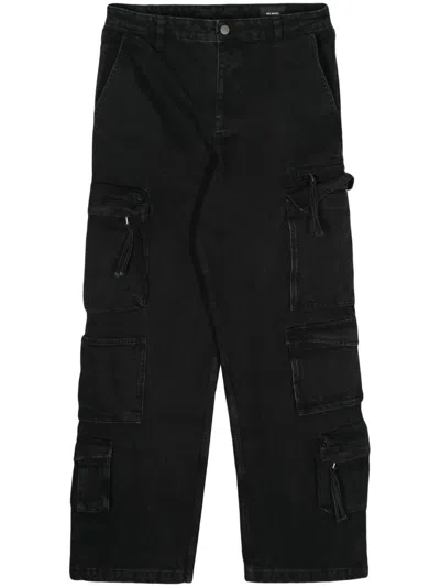 AXEL ARIGATO AXEL ARIGATO STRAIGHT FIT CARGO JEANS WITH UTILITY POCKETS