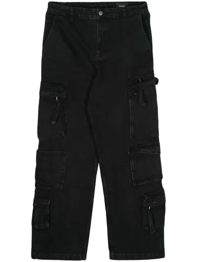 AXEL ARIGATO STRAIGHT FIT CARGO JEANS WITH UTILITY POCKETS