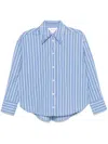 Axel Arigato Long-sleeved Shirt In Blue