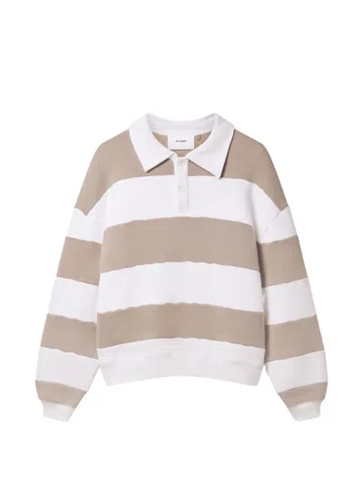 Axel Arigato Shift Striped Sweatshirt In Multi